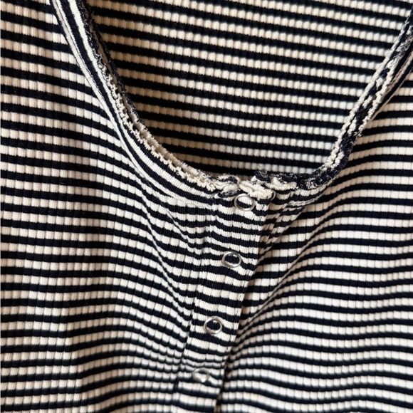 Reformation Monochrome Striped Tank Top - Picture 2 of 8